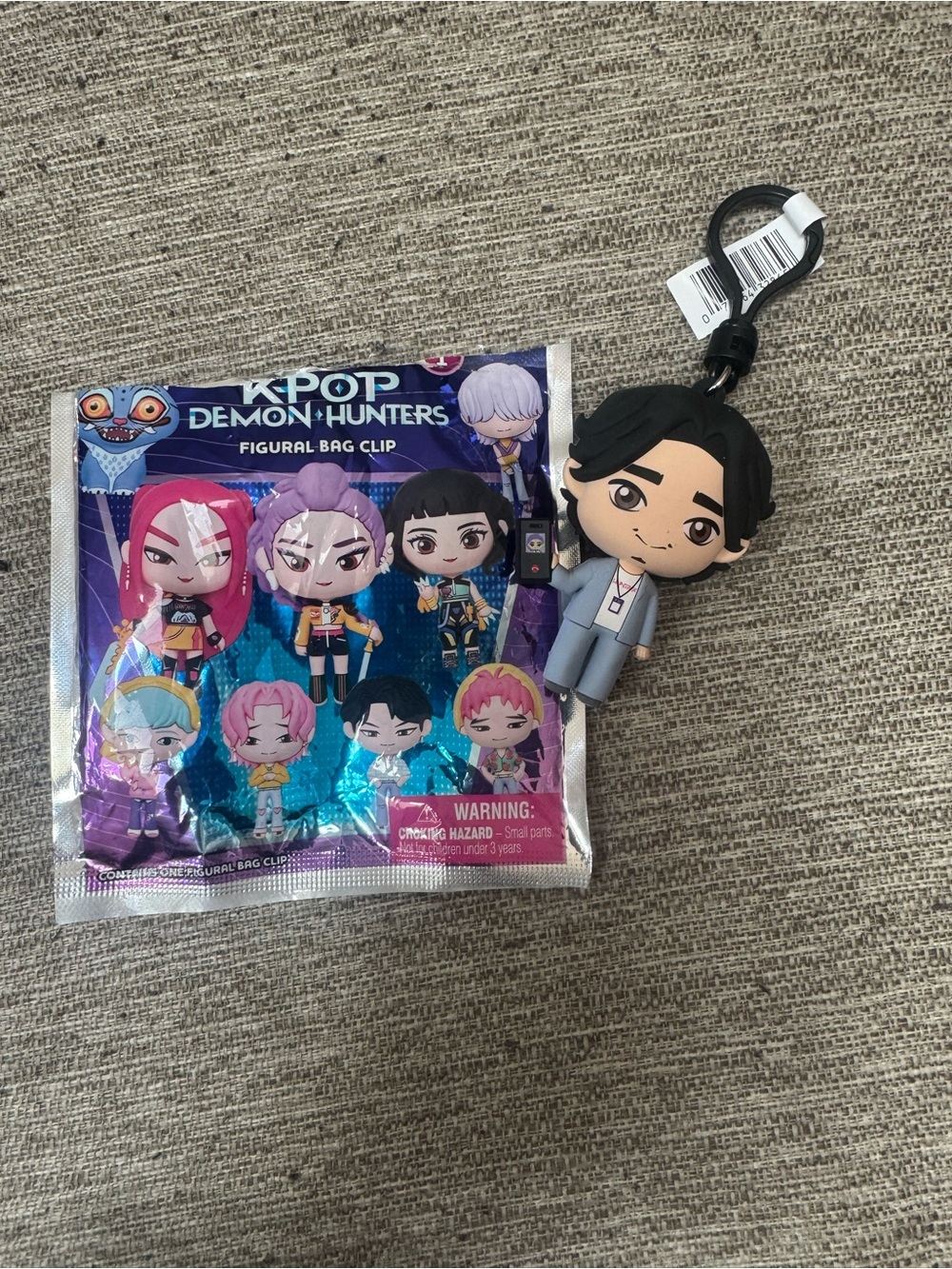 K-Pop Demon Hunters Figural Bag Clip Keychain